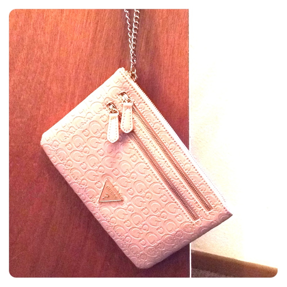 Pink Guess purse